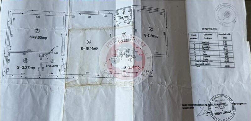 Piata Resita | Apartament 3 camere | decomandat | 46mp | B9974
